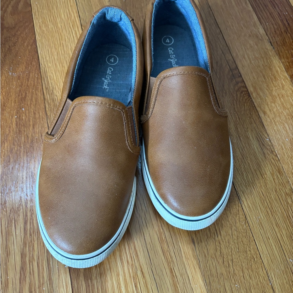 Casual Brown Slip-On Shoes